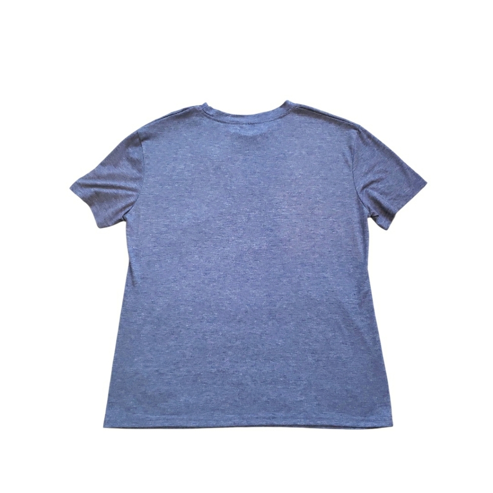 Purpley Grey Short Sleeve T-shirt with Statement - Picture 6 of 10